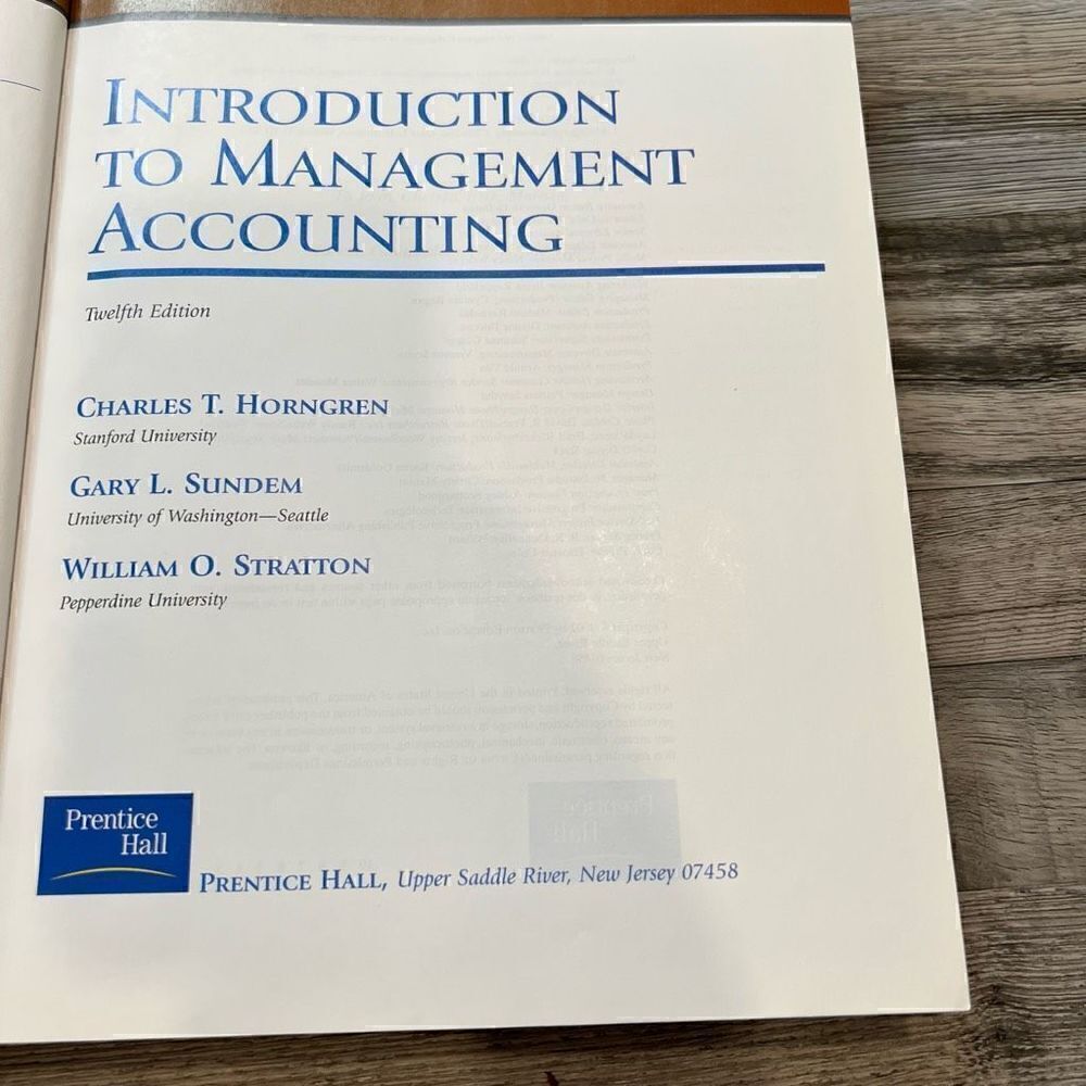 Introduction to Management Accounting - Picture 5 of 7